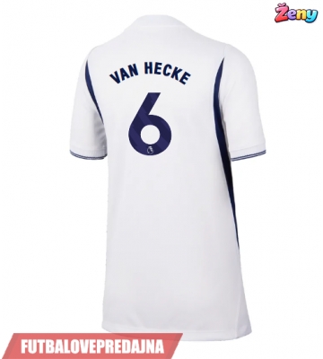 Lacne Ženy Futbalové dres Tottenham Hotspur Jan Paul van Hecke #6 2026-27 Krátky Rukáv - Domáci
